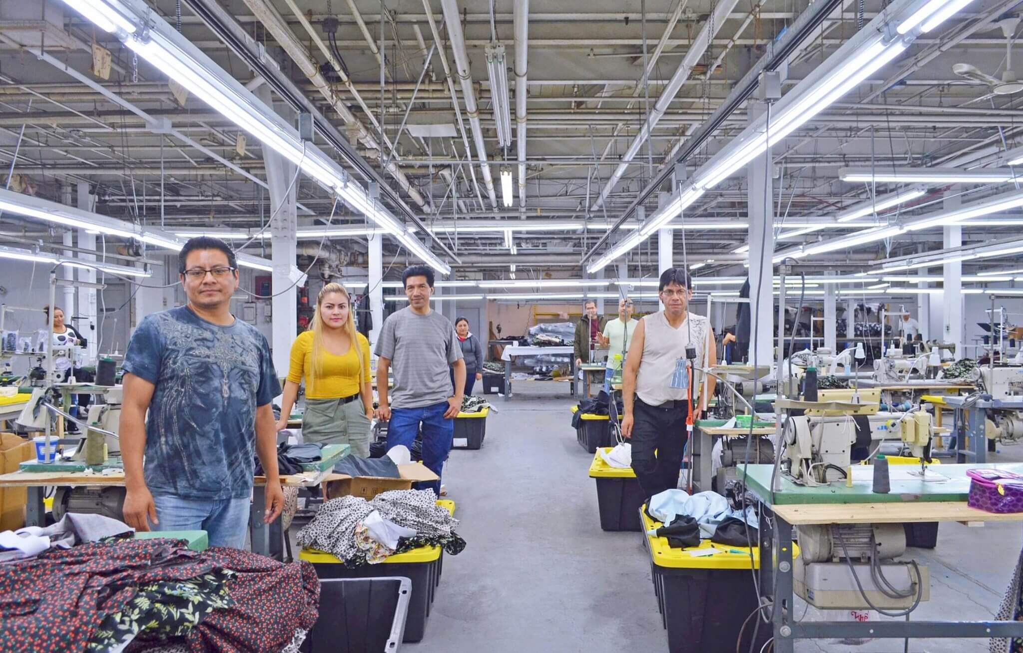 Faces of the Garment District NYC Factory NYC ITAC
