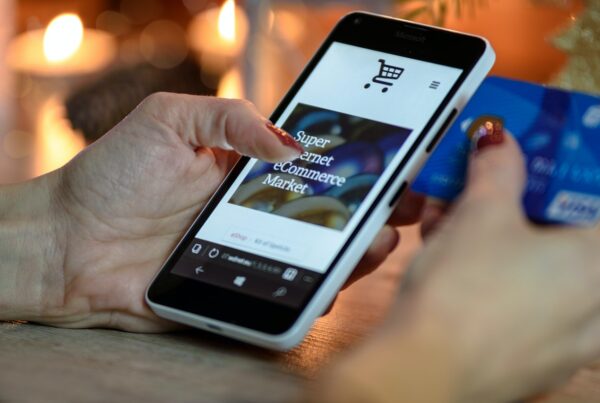 phone view of online shopping